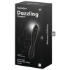 gode en verre dazzling crystal 1 18 x 36cm noir 1 scaled