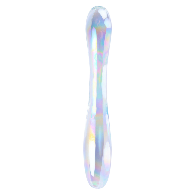 gode en verre double delight 22 x 36cm transparent 2