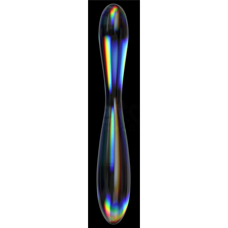 gode en verre double delight 22 x 36cm transparent 4
