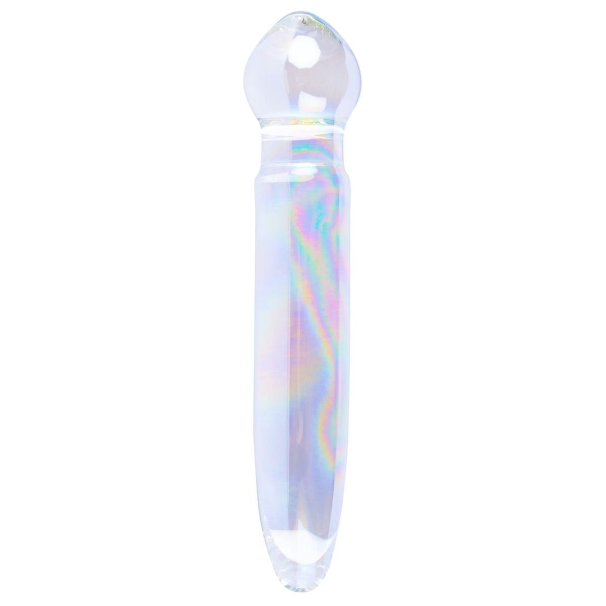 gode en verre prism glass 18 x 37cm transparent 2