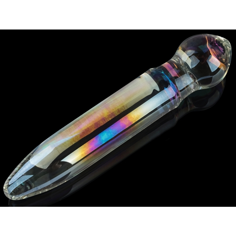 gode en verre prism glass 18 x 37cm transparent 3