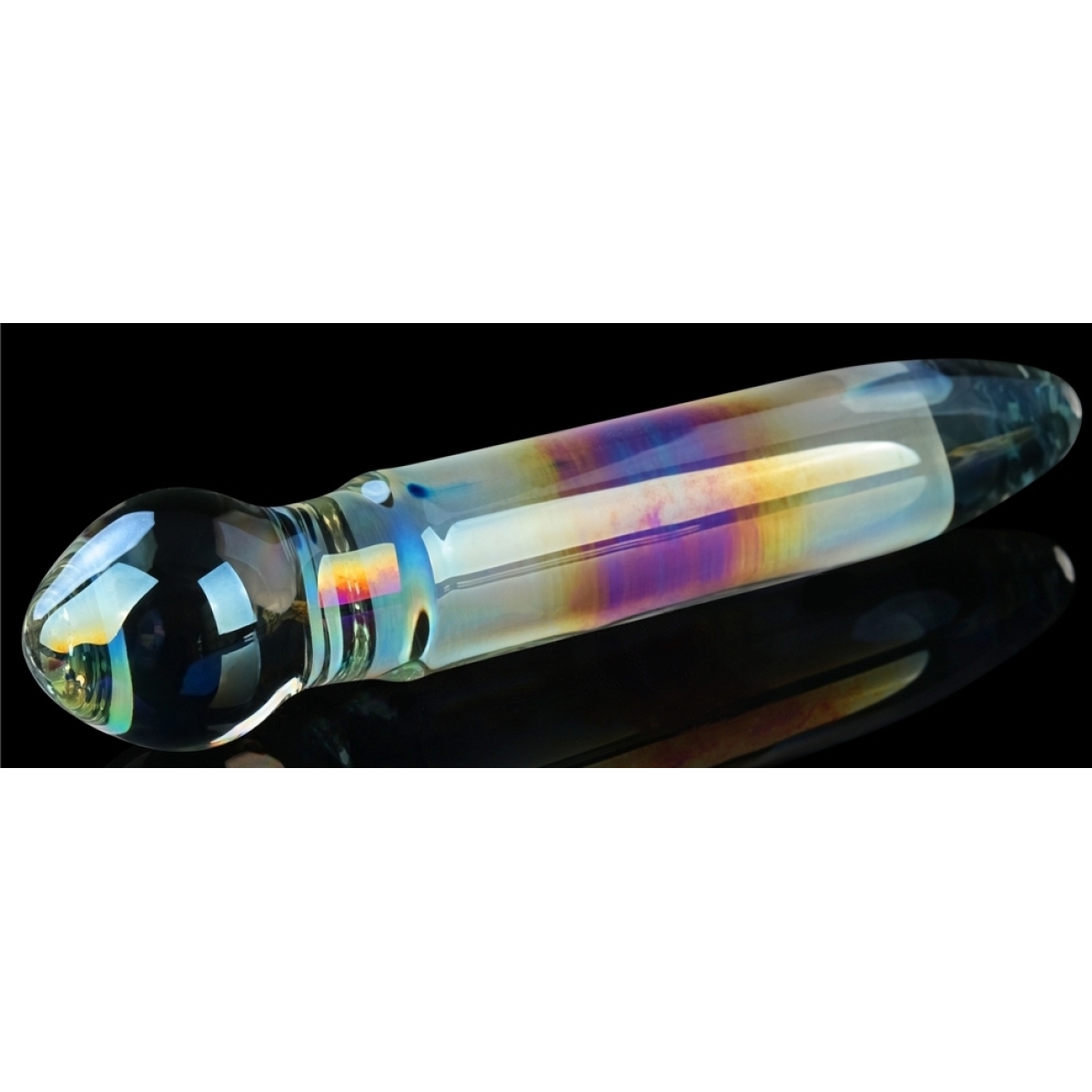 gode en verre prism glass 18 x 37cm transparent 8