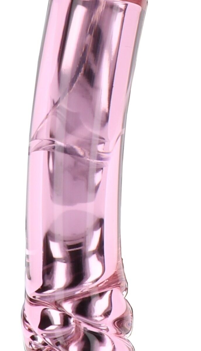 gode en verre rhinestone scepter 23 x 36cm rose scaled
