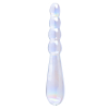 gode en verre rising ripples 18 x 35cm transparent 2