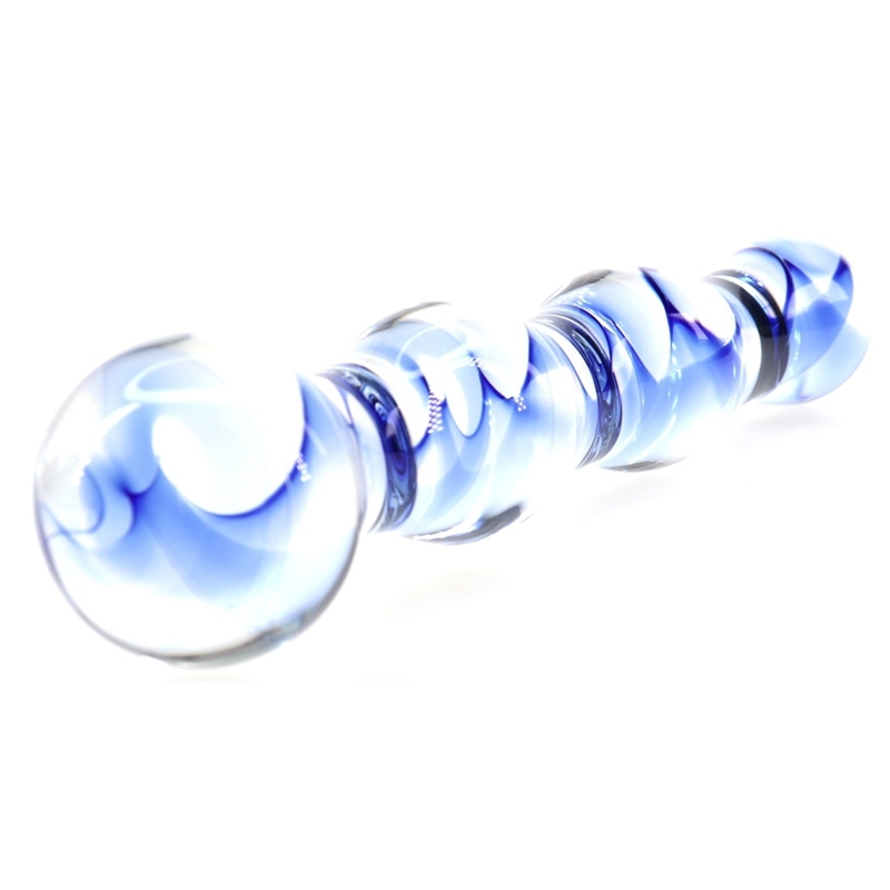 gode en verre screw beads 17 x 35cm 2