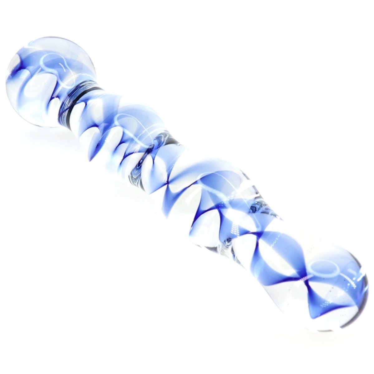 gode en verre screw beads 17 x 35cm 3