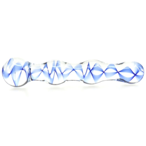 gode en verre screw beads 17 x 35cm