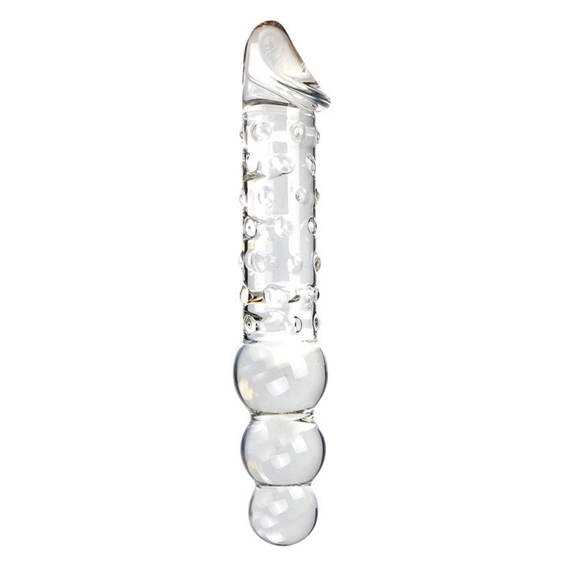 gode en verre threeball l 29 x 5cm 1