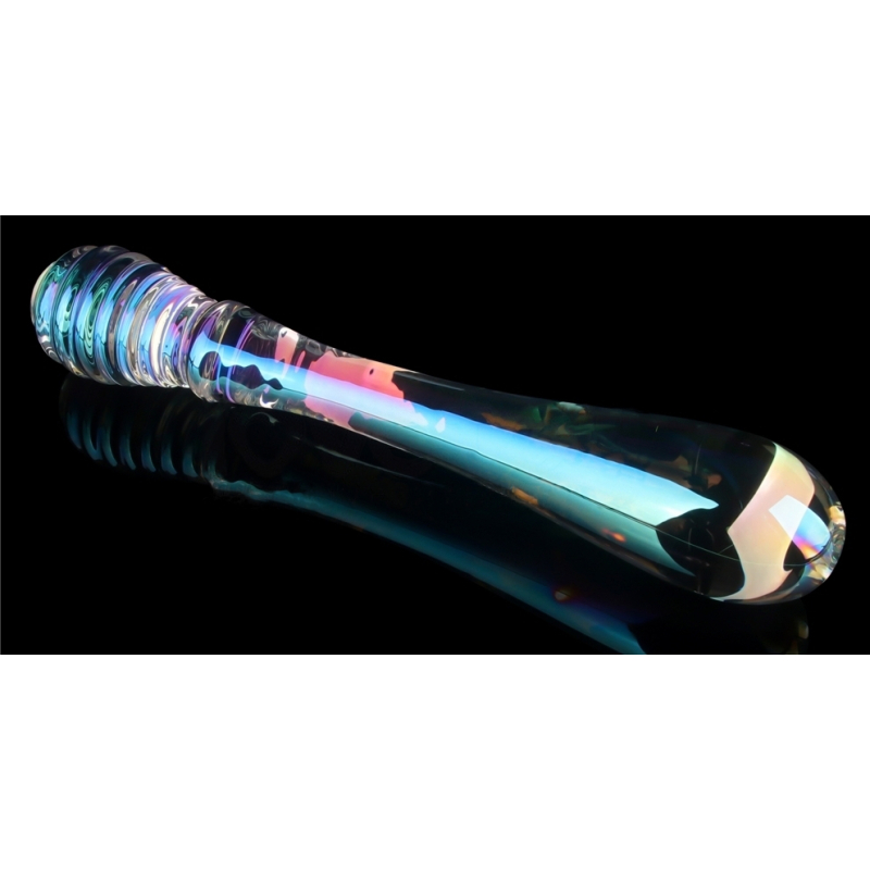 gode en verre twin pleasures 20 x 36cm transparent 4