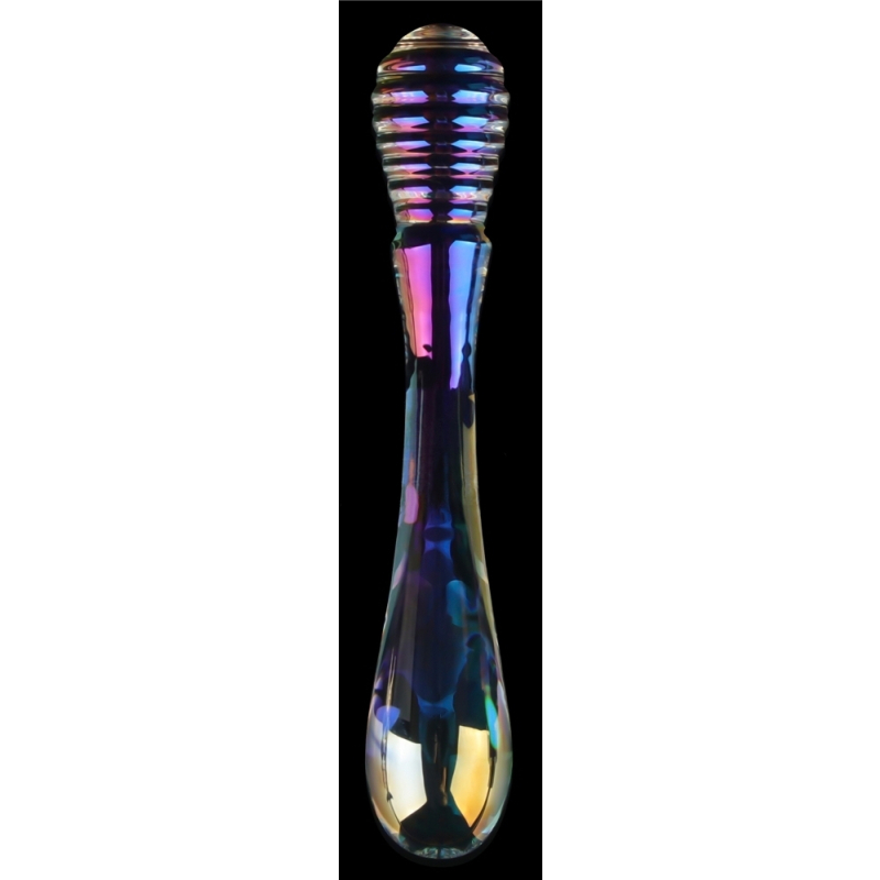 gode en verre twin pleasures 20 x 36cm transparent 6
