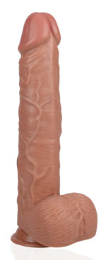gode extra long 265 x 65cm marron
