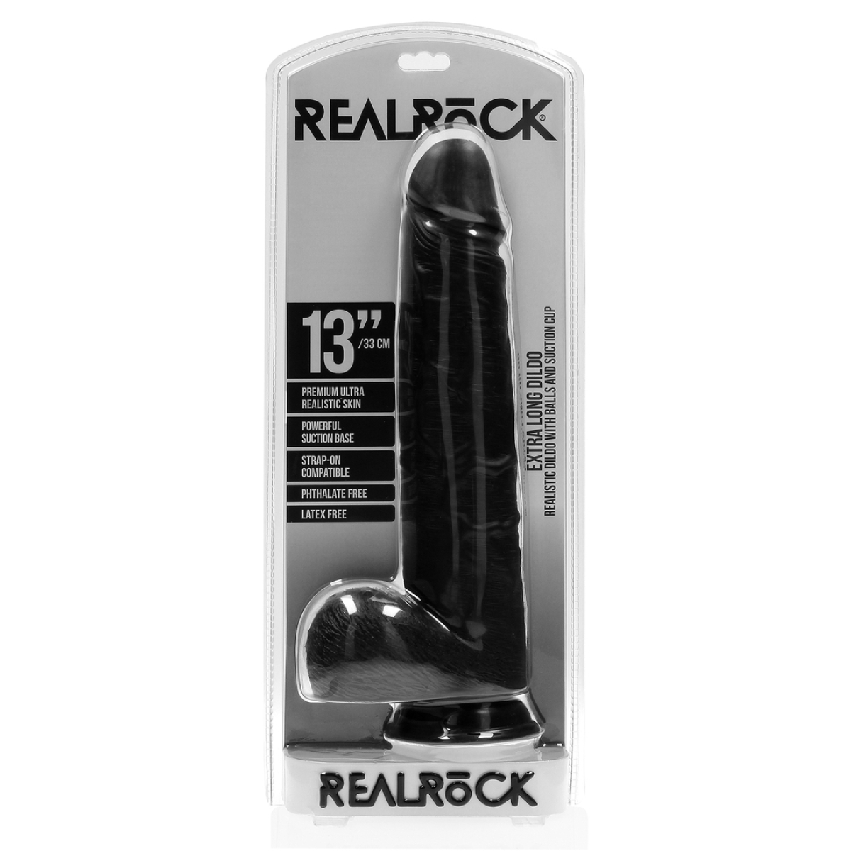 gode extra long 265 x 65cm noir 1