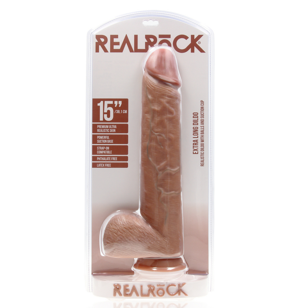 gode extra long 31 x 75cm marron 1