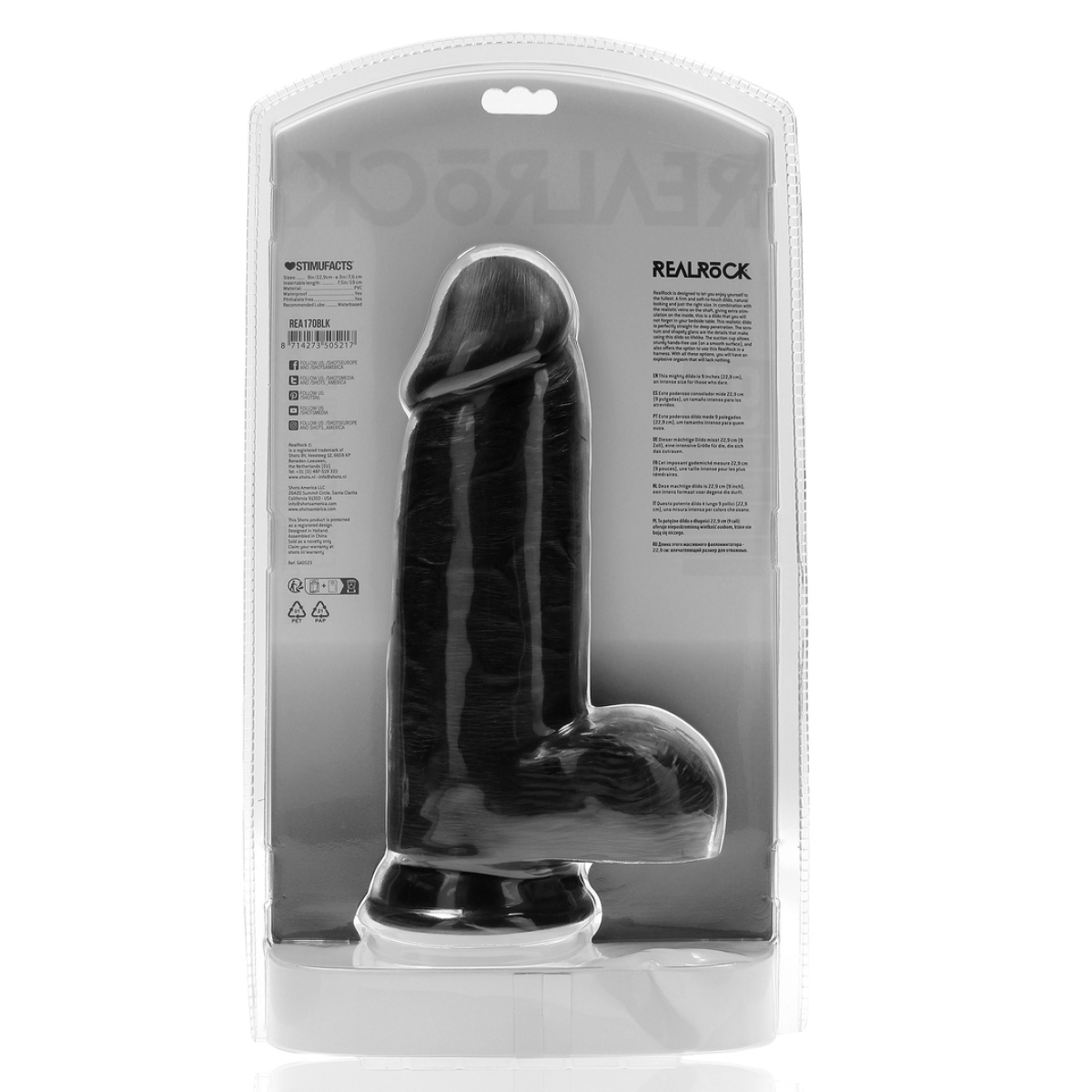 gode extra thick 18 x 75cm noir 6