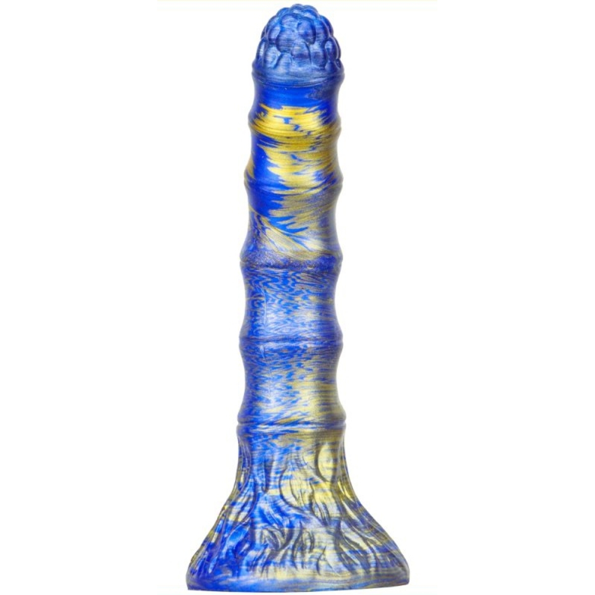 gode fantasy bamspin 15 x 33cm bleu dore 1