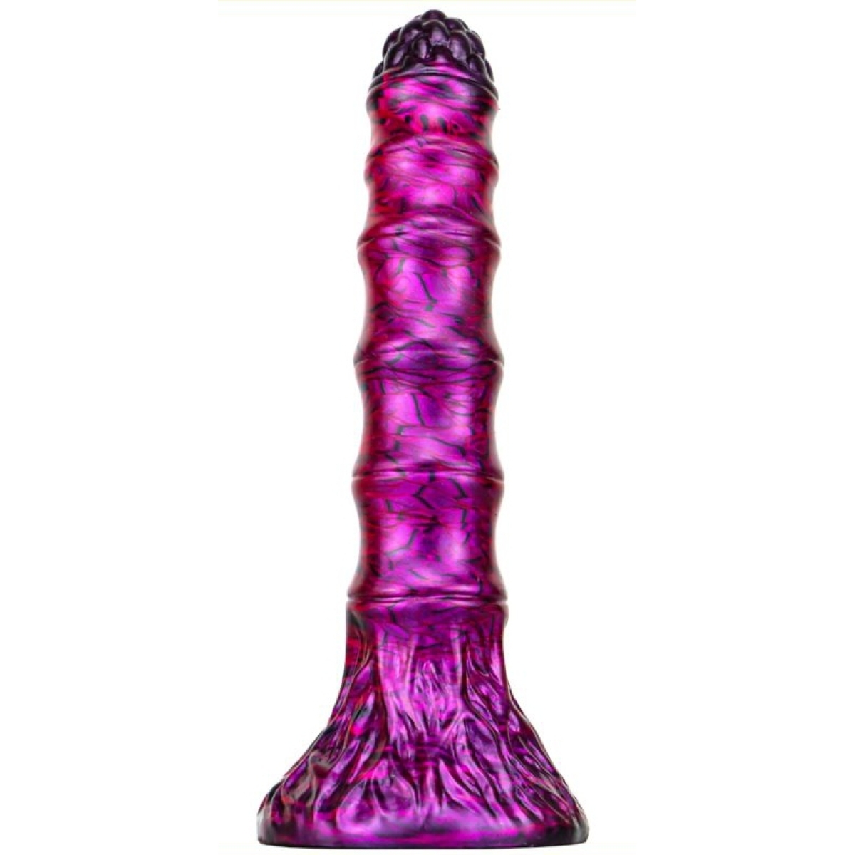 gode fantasy bamspin 15 x 33cm violet noir 1