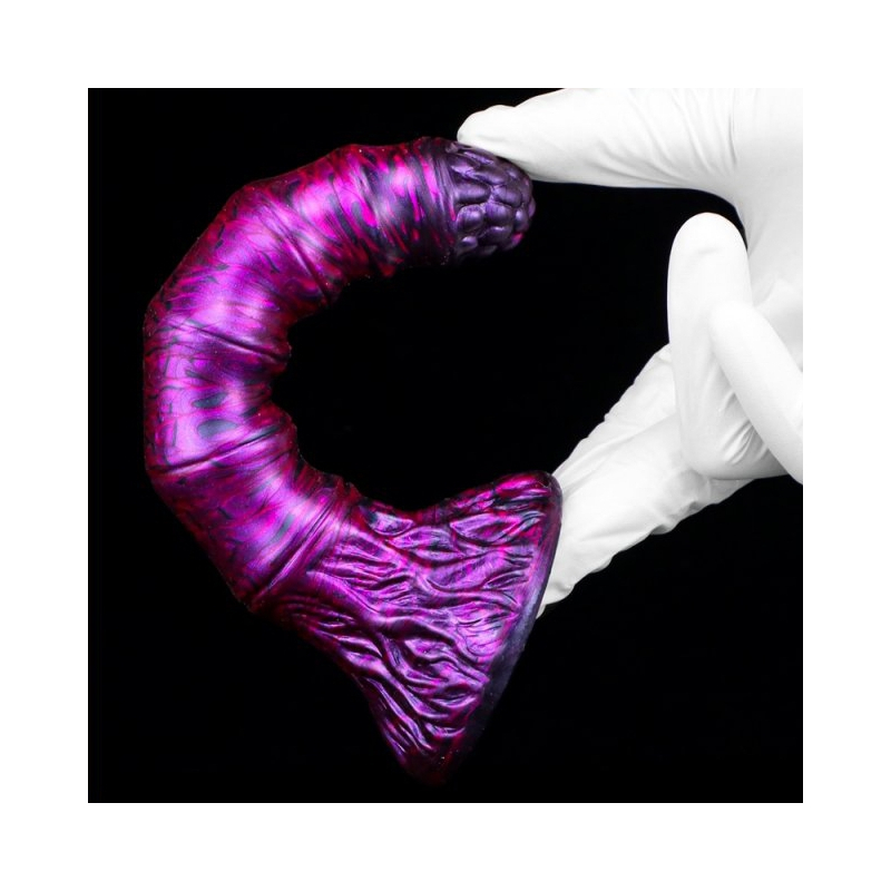 gode fantasy bamspin 15 x 33cm violet noir 2