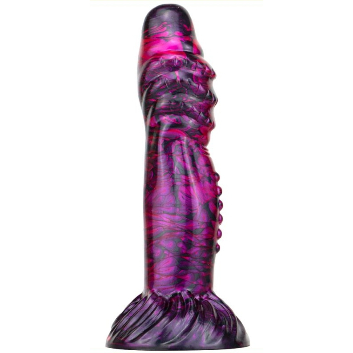 gode fantasy croq 19 x 5cm violet noir