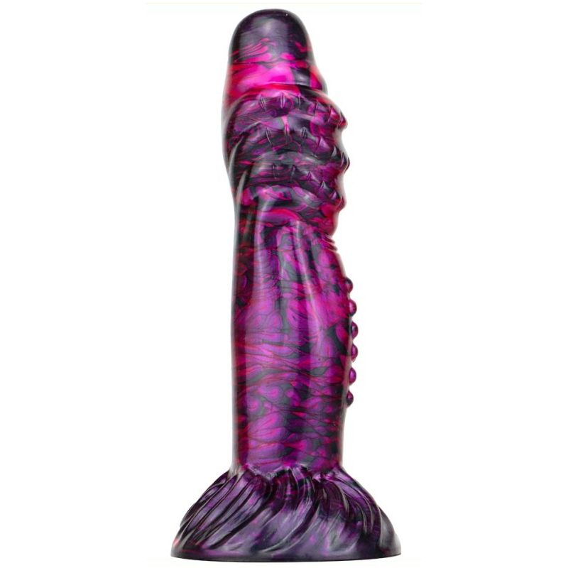 gode fantasy croq 19 x 5cm violet noir