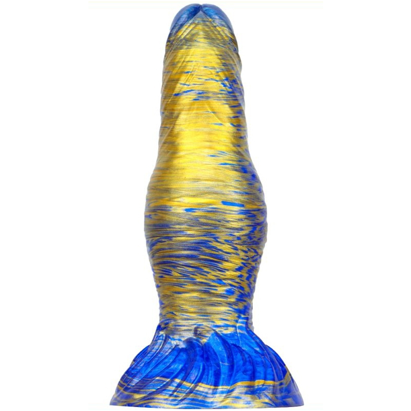 gode fantasy duxel 17 x 6cm bleu dore 1