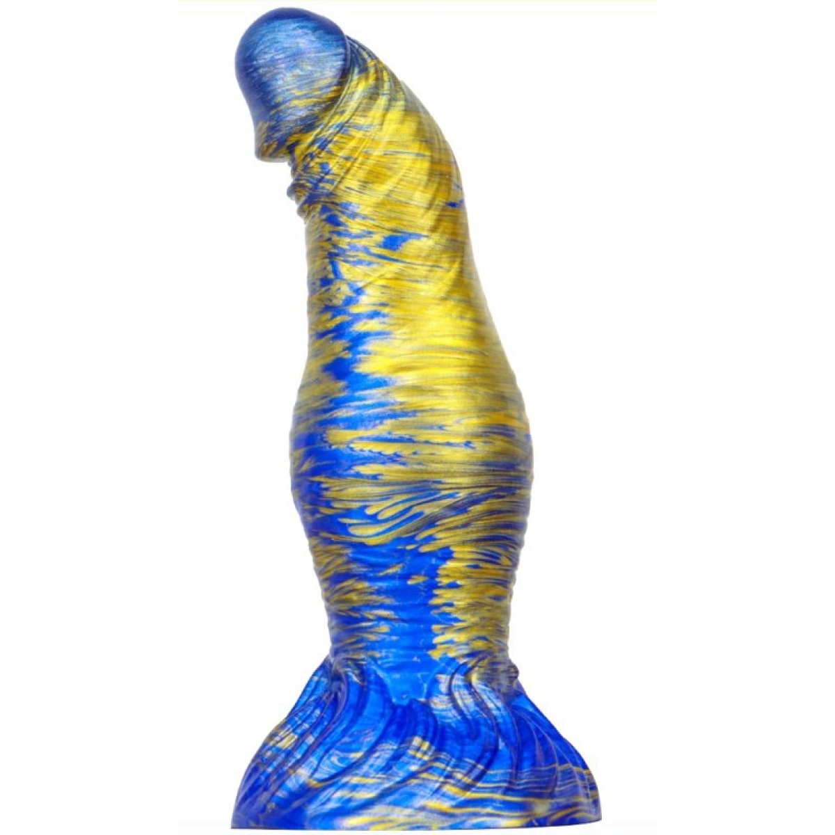 gode fantasy duxel 17 x 6cm bleu dore