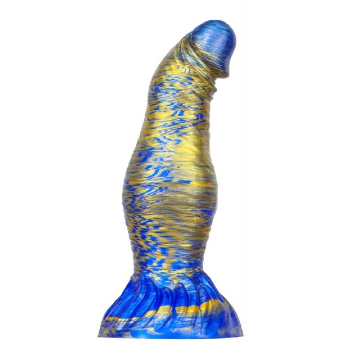 gode fantasy duxel 17 x 6cm bleu dore 2