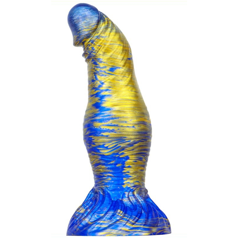 gode fantasy duxel 17 x 6cm bleu dore