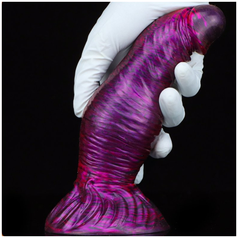 gode fantasy duxel 17 x 6cm violet noir 2
