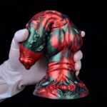 gode fantasy florix 20 x 7cm noir et rouge 2