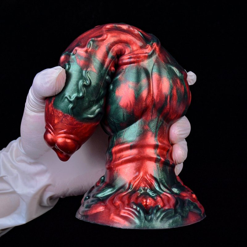 gode fantasy florix 20 x 7cm noir et rouge 2