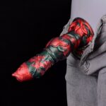 gode fantasy florix 20 x 7cm noir et rouge 3