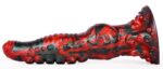 gode fantasy gakarix 20 x 55cm noir et rouge 5