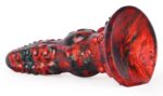 gode fantasy gakarix 20 x 55cm noir et rouge 7