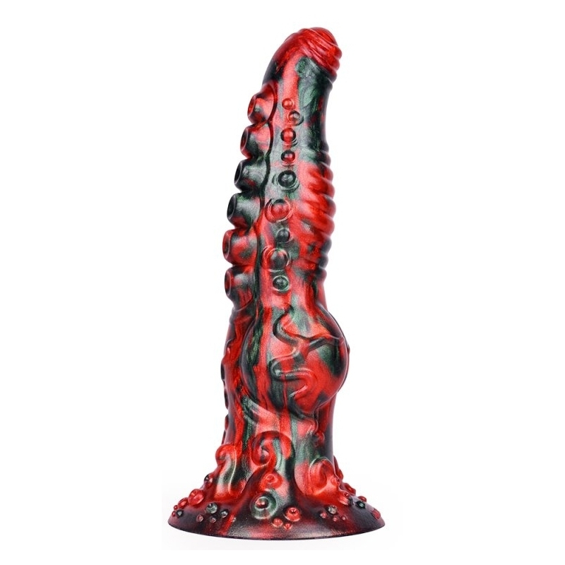 gode-fantasy-gakarix-20-x-55cm-noir-et-rouge gode fantasy gakarix 20 x 55cm noir et rouge