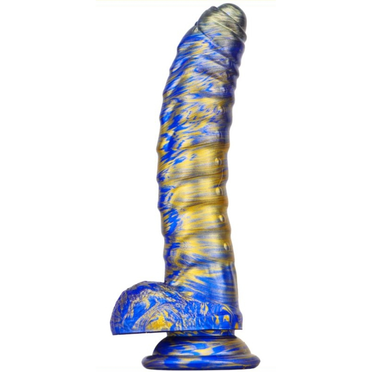 gode fantasy gasix 16 x 4cm bleu dore 1