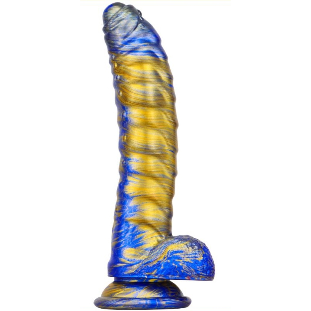 gode fantasy gasix 16 x 4cm bleu dore