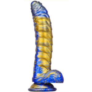gode fantasy gasix 16 x 4cm bleu dore