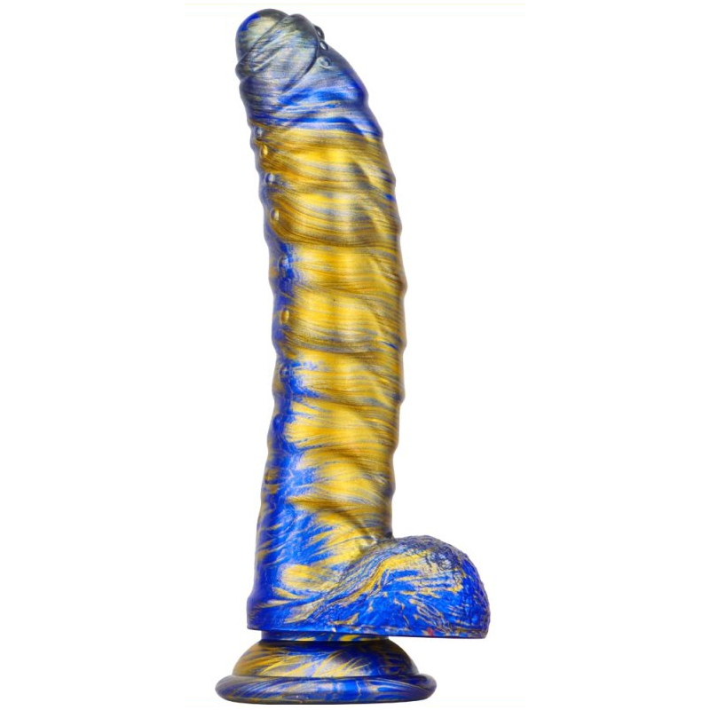 gode fantasy gasix 16 x 4cm bleu dore