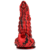 gode fantasy hybrixis 18 x 63cm rouge et noir