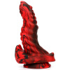 gode fantasy hybrixis 18 x 63cm rouge et noir 2