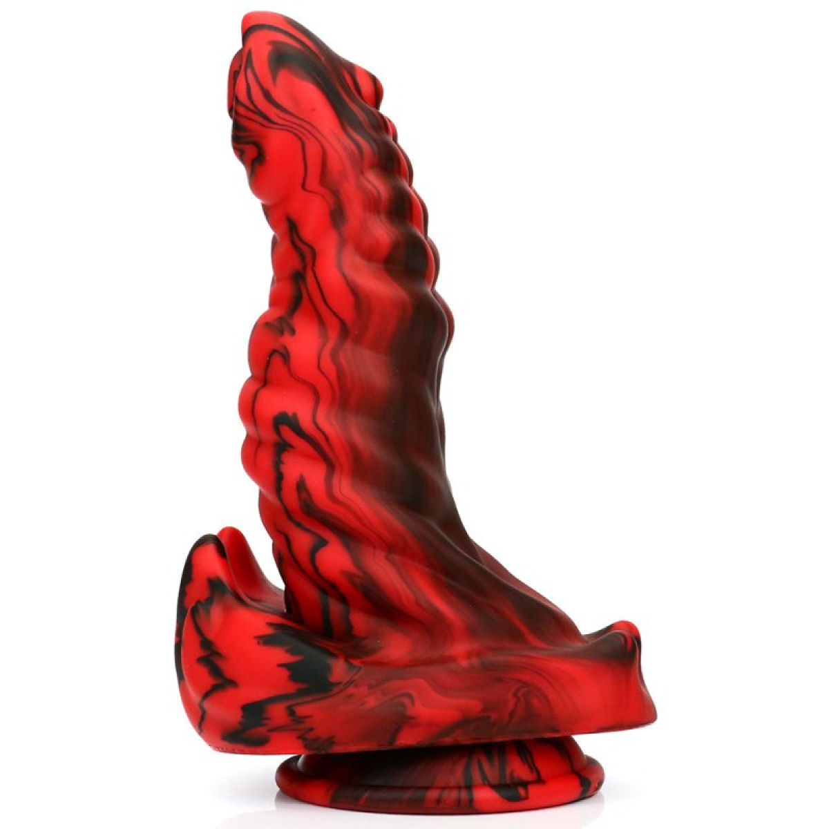 gode fantasy hybrixis 18 x 63cm rouge et noir 2