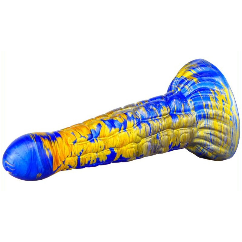 gode fantasy ninja 16 x 52cm bleu dore 1