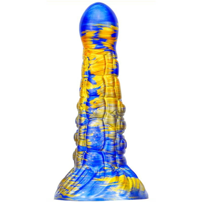 gode fantasy ninja 16 x 52cm bleu dore
