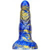 gode fantasy nirp 15 x 53cm bleu dore 1