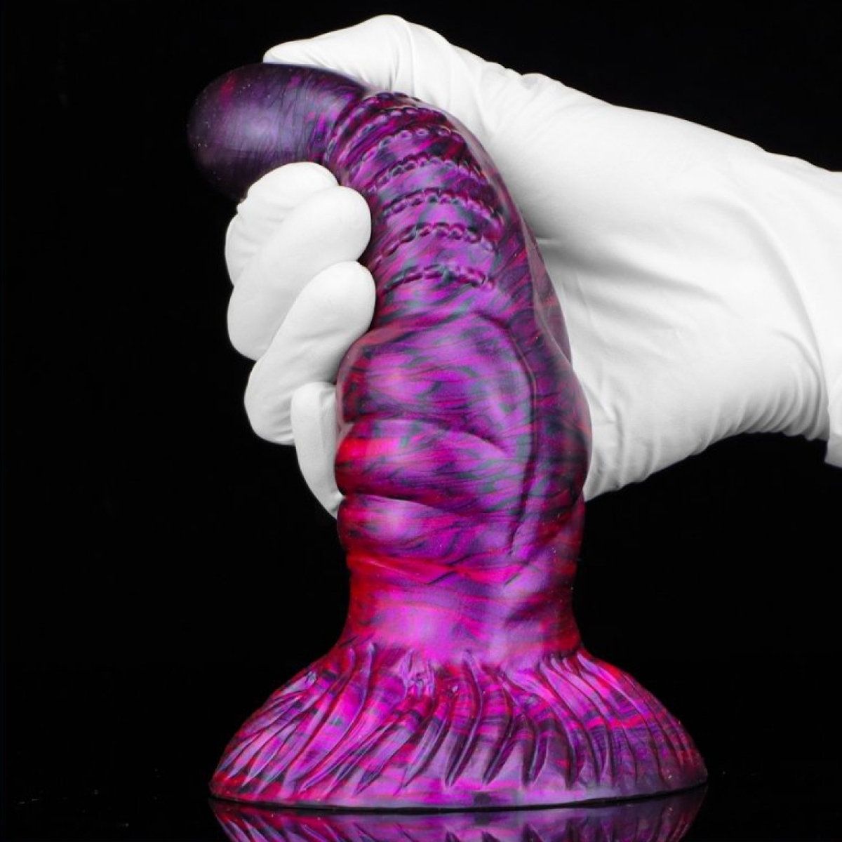 gode fantasy nirp 15 x 53cm violet noir 2