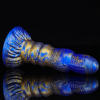 gode fantasy peern 17 x 47cm bleu dore 2
