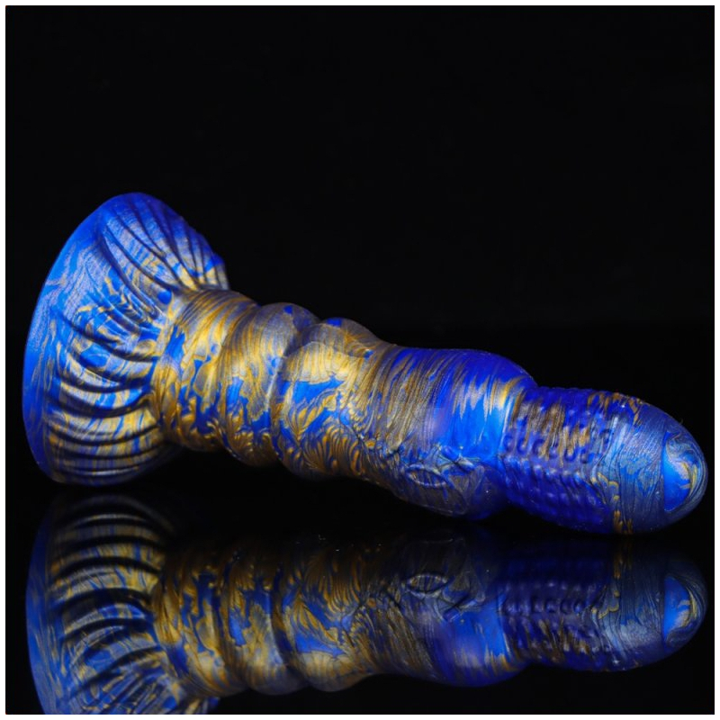gode fantasy peern 17 x 47cm bleu dore 2