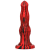 gode fantasy pytkor 20 x 57cm rouge et noir