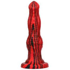 gode fantasy pytkor 20 x 57cm rouge et noir