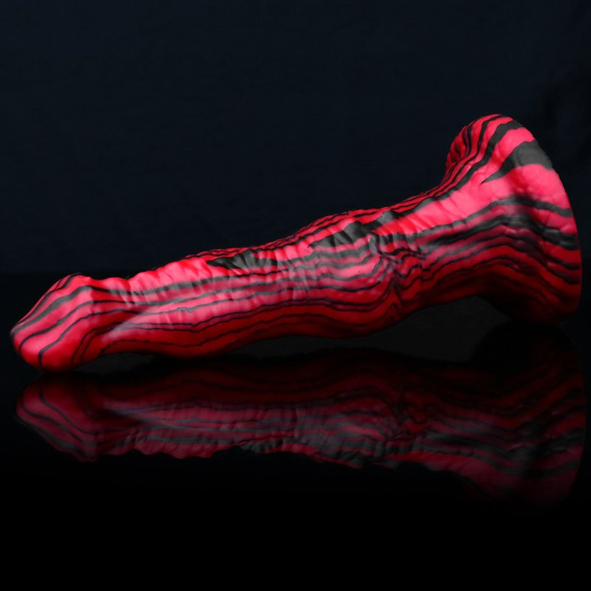 gode fantasy pytkor 20 x 57cm rouge et noir 6